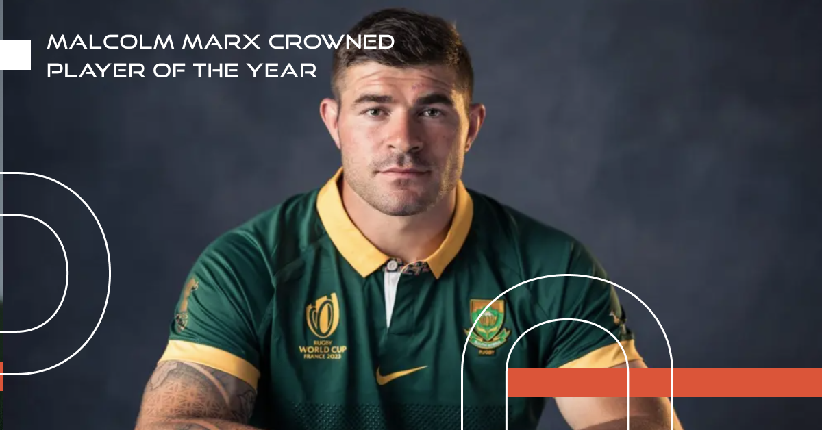Malcolm Marx crowned Player of the Year