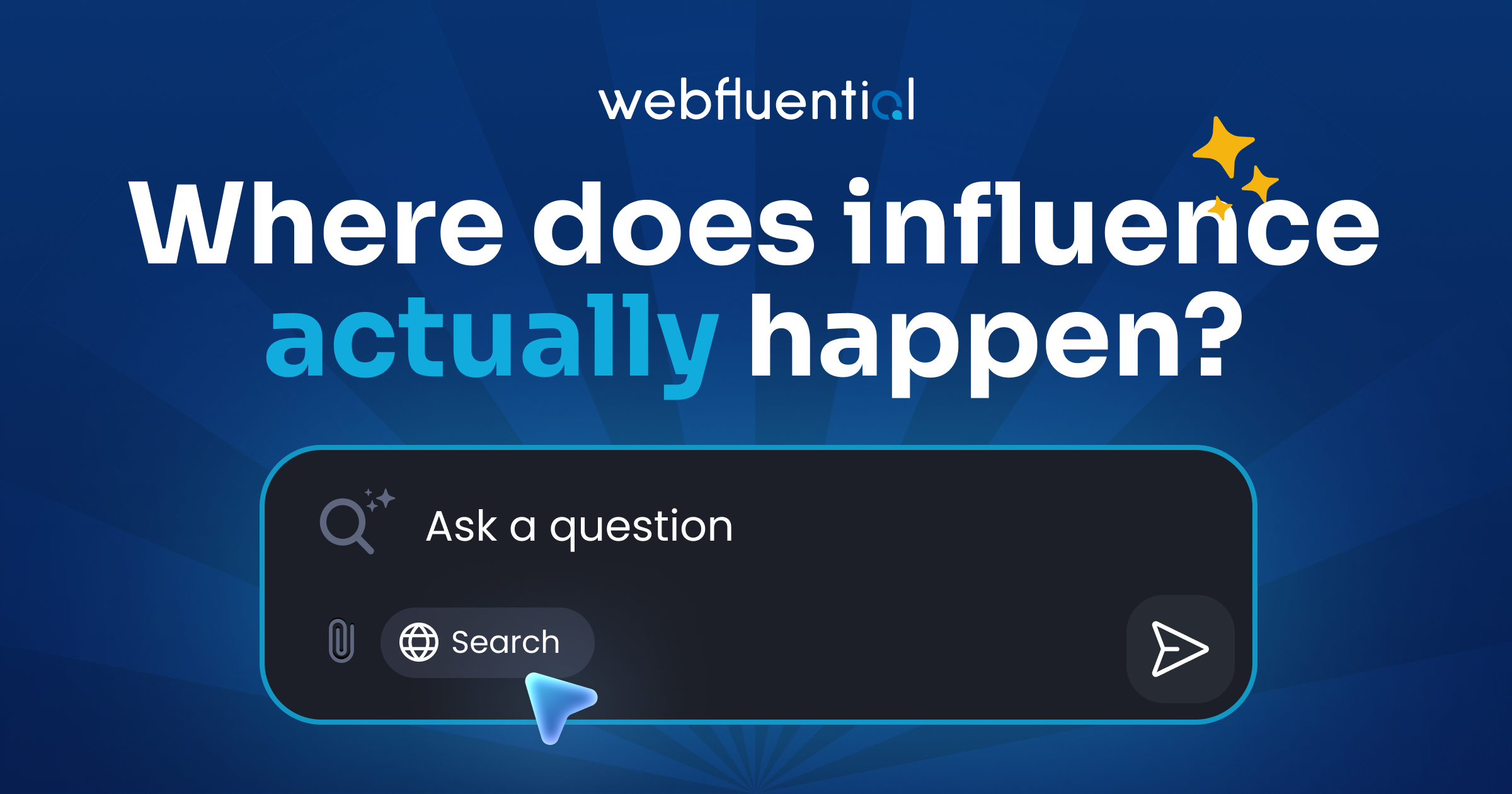 Where does influence actually happen?