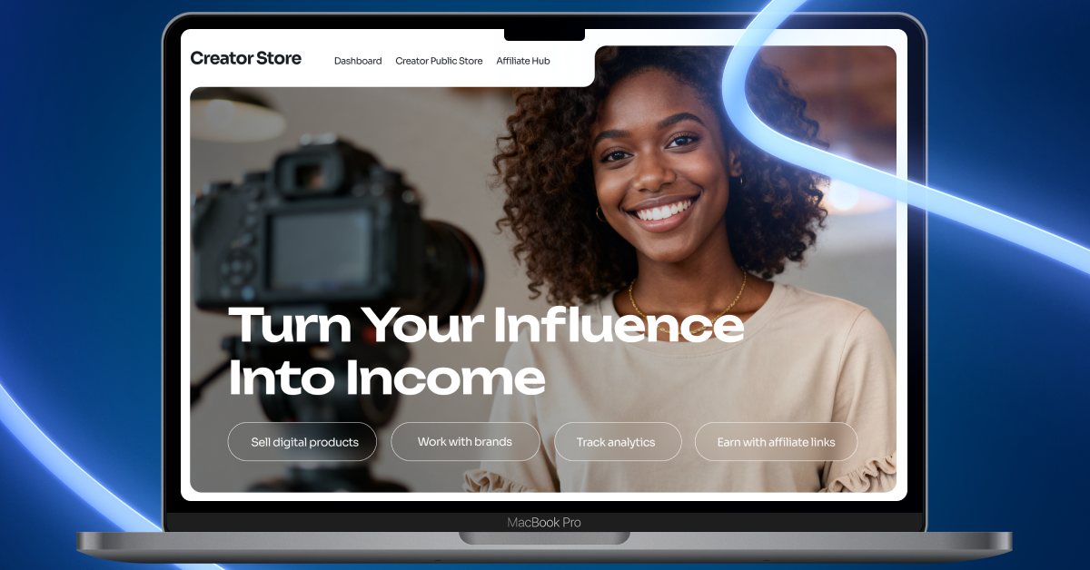 How to set up your Creator Store on Webfluential