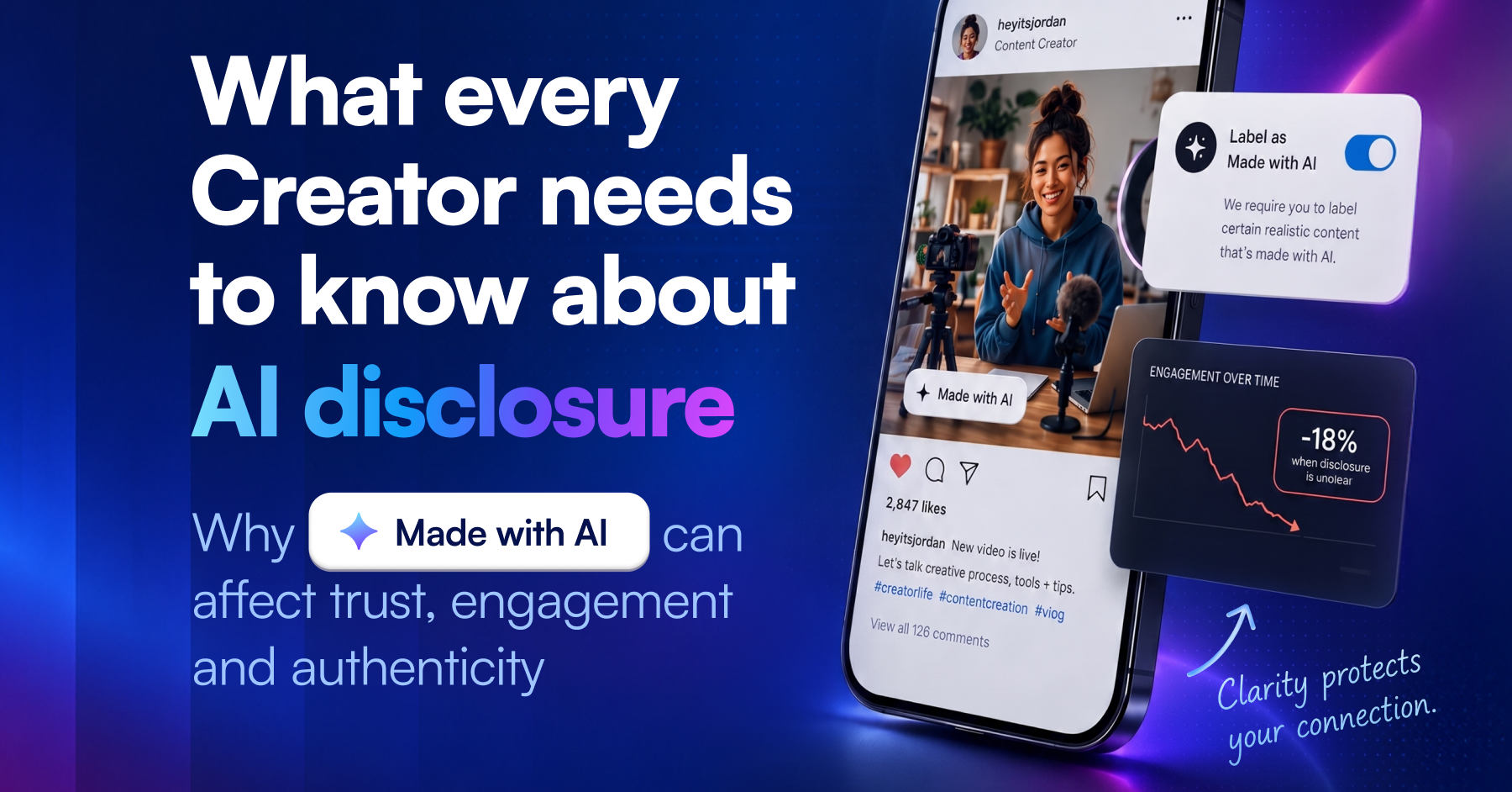 “Made with AI” is not the problem. Low-effort content is.